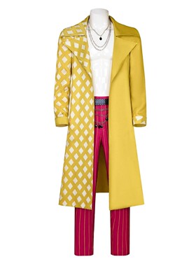 TrickSter黎明杀机西装外套条纹裤子河知云cos服万圣节角色扮演