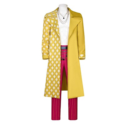 TrickSter黎明杀机西装外套条纹裤子河知云cos服万圣节角色扮演