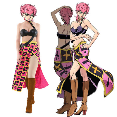 JOJO的奇妙冒险cos服黄金之风特里休 特莉休 乌纳cosplay服装女