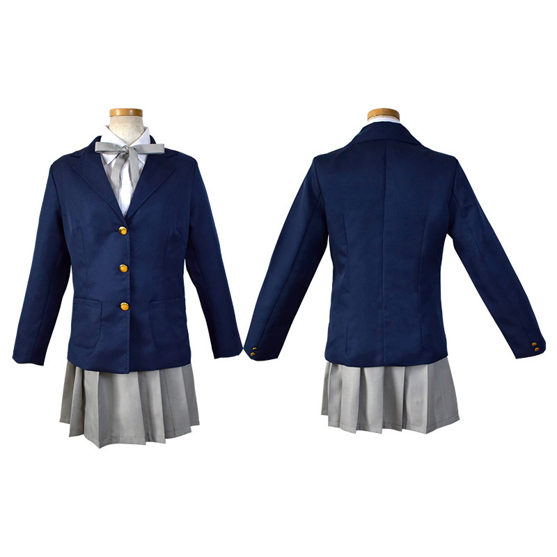 轻音少女秋山澪中野梓喵cos全套 日本动漫学院风制服cosplay服装