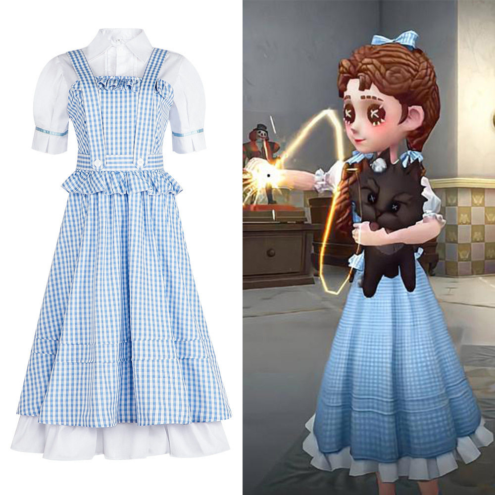 第五人格cos服演绎之星小女孩桃乐丝cosplay背带连衣裙洛丽塔服装