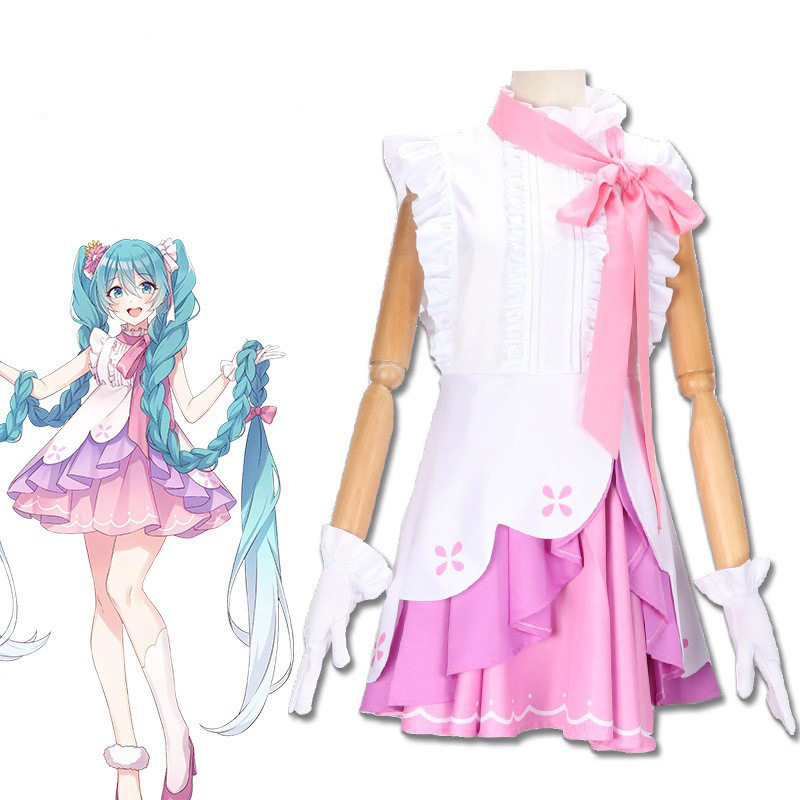 初因COS服装长发公主 cos服 甜美可爱服装套装游戏舞台表演服装女