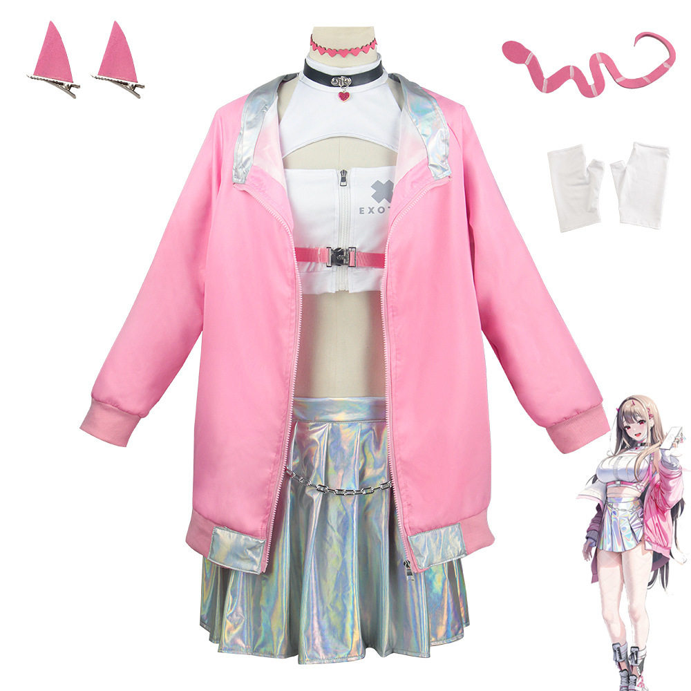 新款NIKKE胜利女神毒蛇cos服动漫服装表演服胜利女神cosplay套装