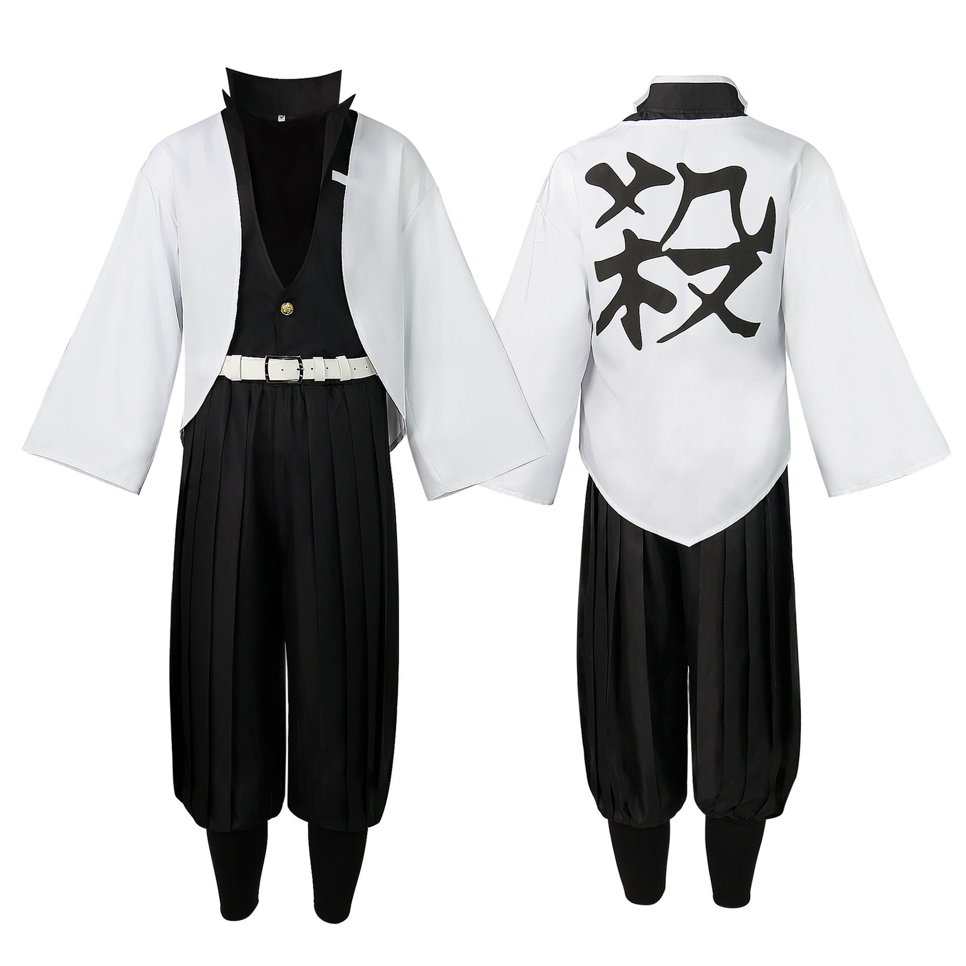 新款鬼灭之刃锻刀村cosplay服装 不死川实弥cos服后勤小队cosplay