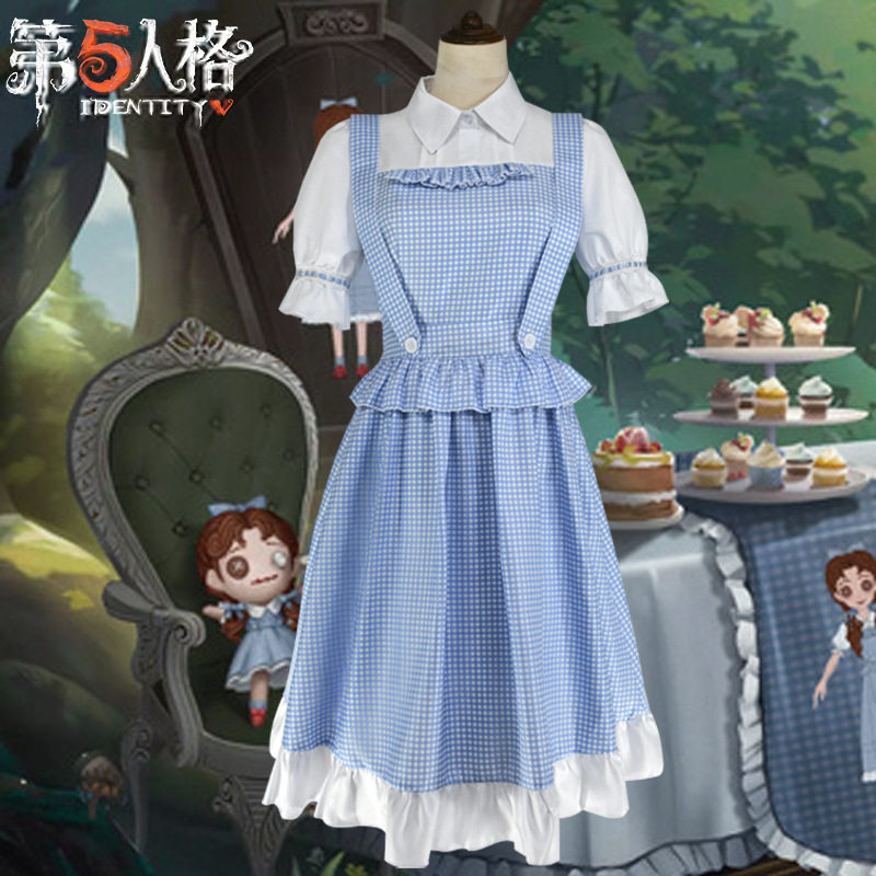 第五人格cos服小女孩桃乐丝cosplay服装演绎之星洛丽塔裙装套装女图片