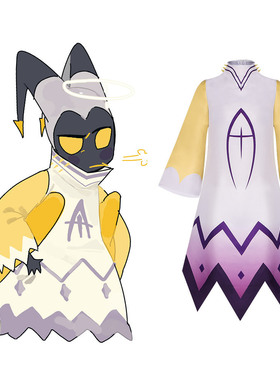 美剧地狱客栈cos服Adam The Exorcist天使亚当万圣节角色扮演服装