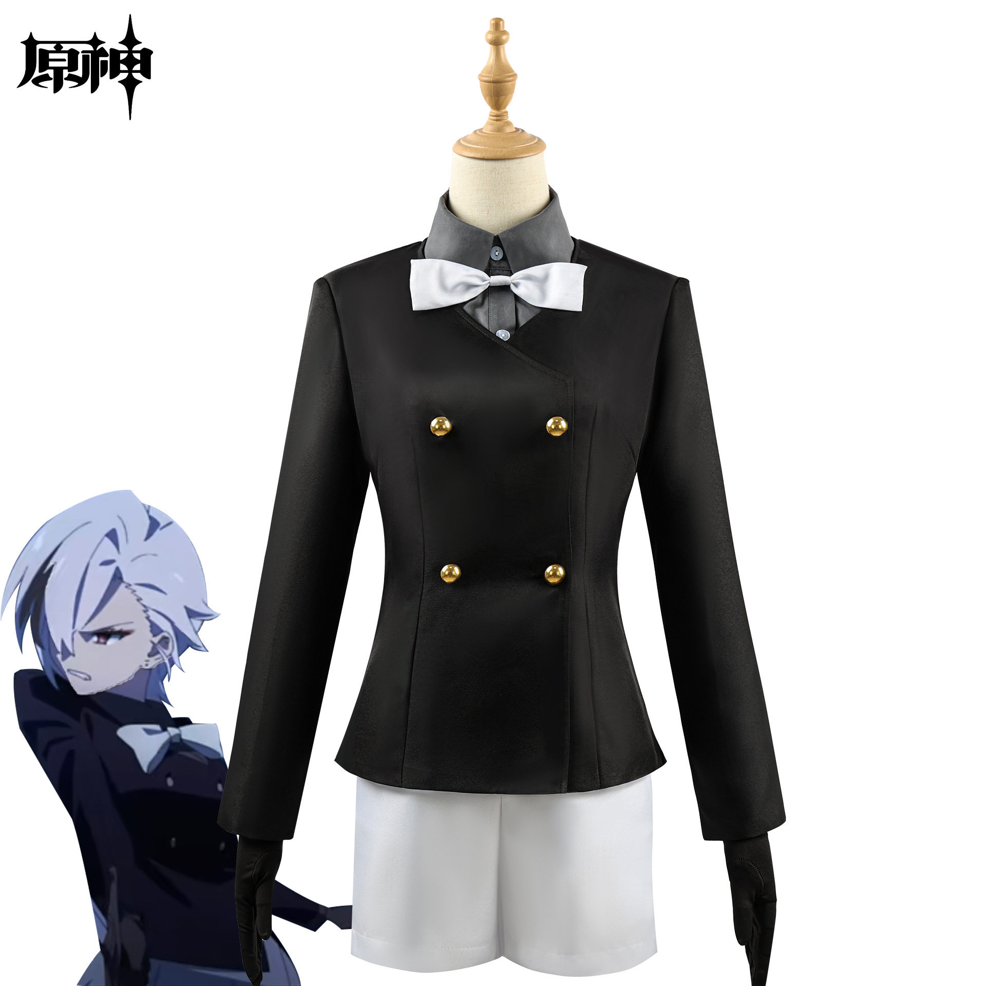 金狐狸原神cos服克雷薇仆人少年佩露薇利cosplay二次元游戏服装