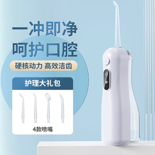 家用电动洗牙器水牙线冲洗牙齿儿童正畸专用口腔污垢 冲牙器式