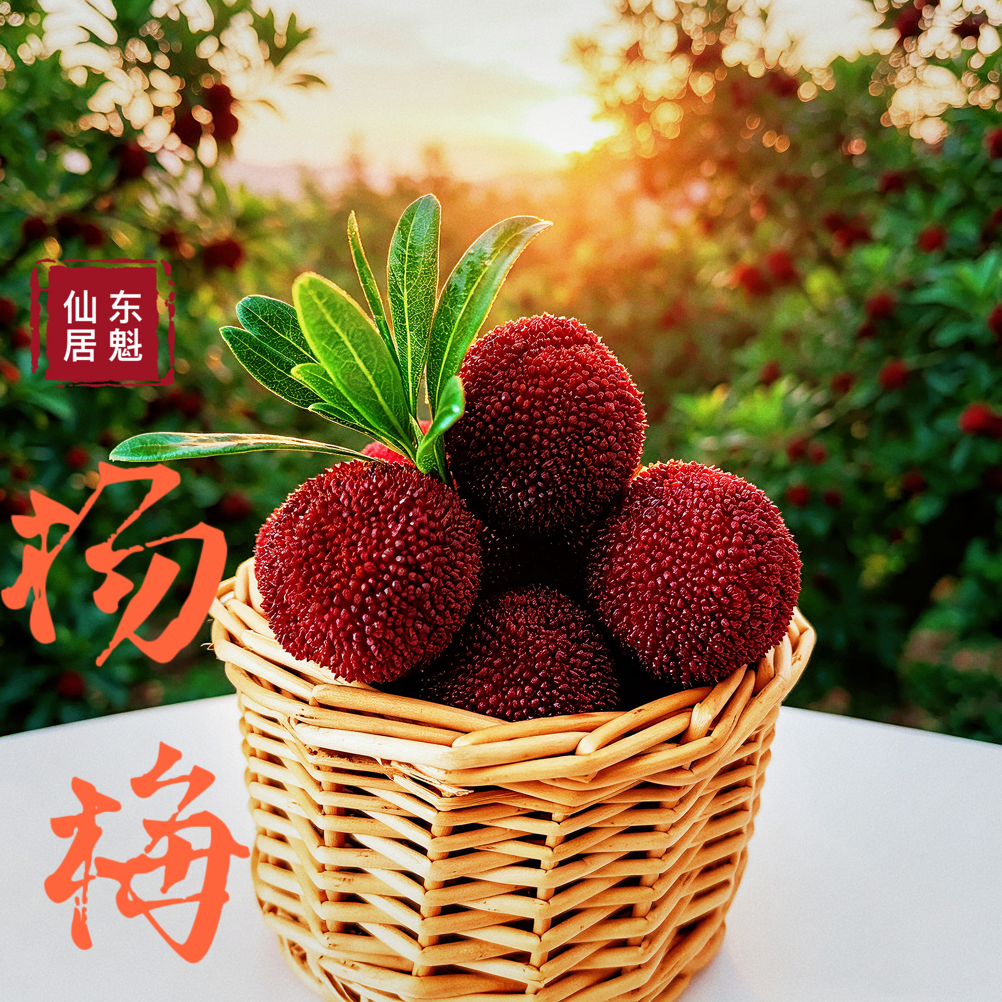 浙江台州正宗仙居杨梅东魁杨梅10A特大果现摘现发新鲜水果礼盒装