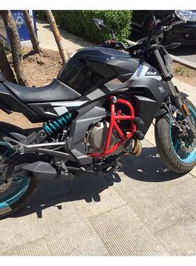 适用于春风NK400/NK650摩托车保险杠护杠竞特技杠后货架后挡泥板