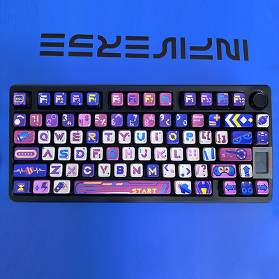 骆砾 斯达特透光键帽PBT热升华ASA高度MOA/MDA/XDA/原厂68/87/104