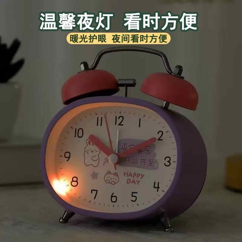 强力叫醒起床困难户专用大音量闹钟起床桌面时钟台钟/闹钟