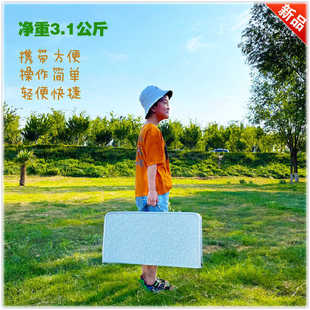 正方形户外折叠桌棋牌桌简易餐桌便携摆摊展业烧烤象棋铝合金桌子