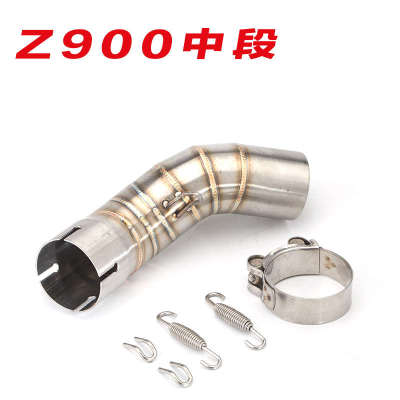 摩托车改装消声器Z900排气管Z900中段AR排气管Z900 SC排气