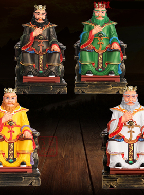 龙王爷神像 东南西北四海龙王佛像 雨神海神风调雨顺龙王摆件