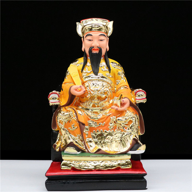 鲁班神像12寸16寸鲁班祖师爷树脂佛像木匠大师居家供奉摆件包邮