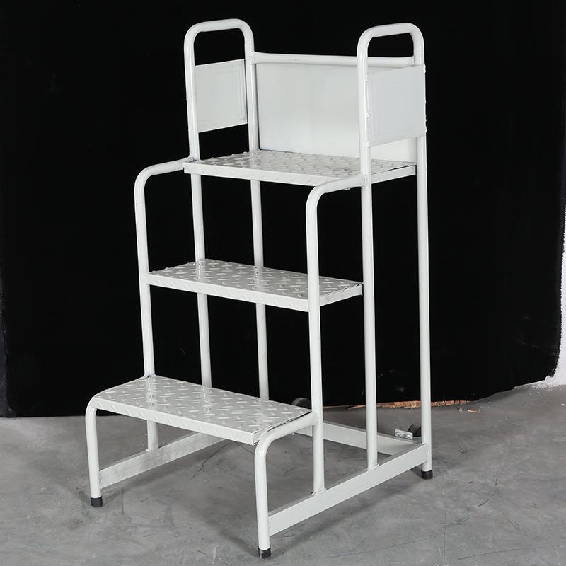 仓库子移卸动登高车冷轧钢拆商梯场平台EYW梯安全防护梯花钢纹高