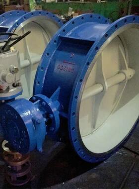 【厂家直供】电动双偏Q心软密封法兰蝶阀D94X-102DN800  高品质