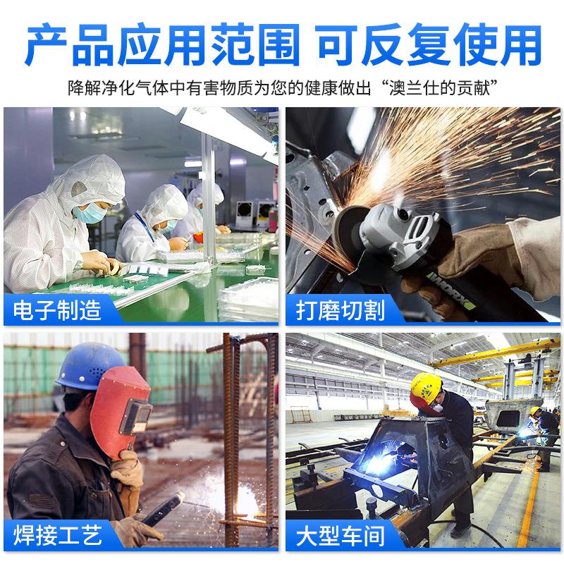 厂家车间除尘器脉柜式可移动工集尘器车间粉尘单机业尘粉除QLK冲