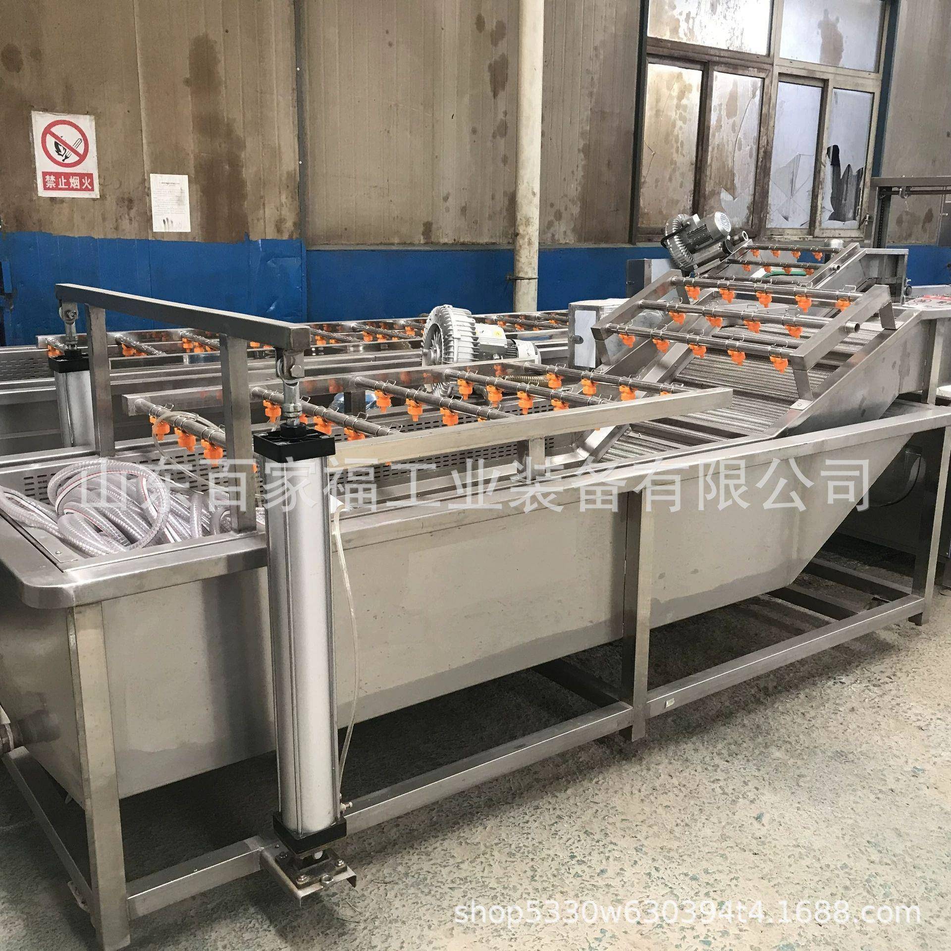 鸡块鸡丁化清洗机商用鲅循鱼带鱼解冻清洗冻机环水升温解用冻