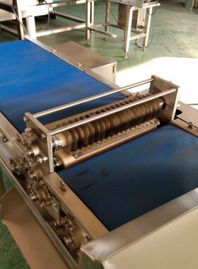 制造香菇片机 鲜肉成QAW切片切条切丁套设备 鸭胸肉切切条机价优