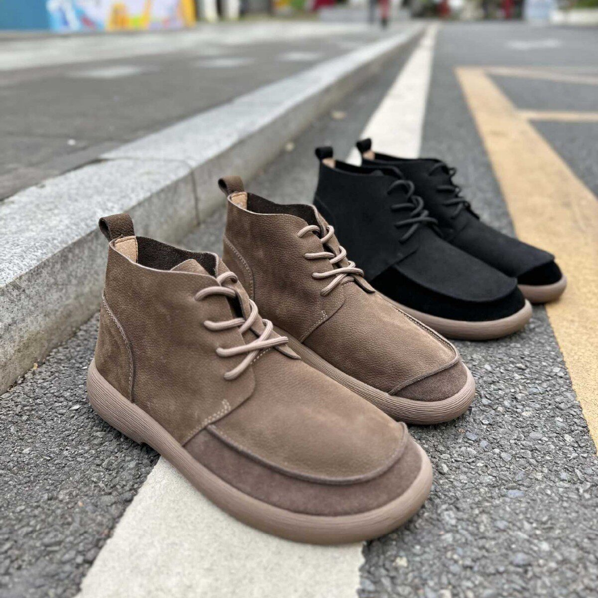 秋冬新款马丁靴休闲复古头层牛皮高帮鞋英伦时尚潮流户外鞋