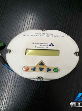 询价德国Bopp&Reuther博普罗伊特，电磁流量计表头，