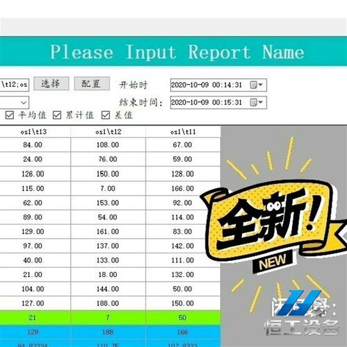 wincc报表控件，使用简单，操作方便，无需编写任何程序，简-议