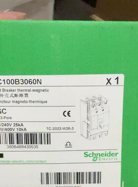 #施耐德 NSC100B3060N，断路器全新原包装，需要的-议价