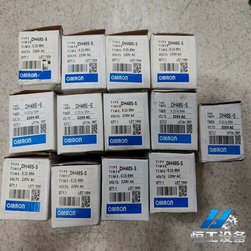 询价欧姆龙DH48S-S220V数显循环时间继电器全新12个，