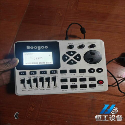 Booyoo 波悦 电子鼓控制器，功能正常，屏幕轻微小黑点，~议价