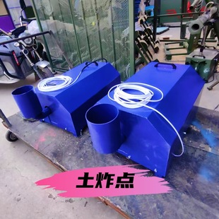 影视道具土炸点设备厂家大清古炮射击游戏设备摆摊枪林弹雨气炮枪