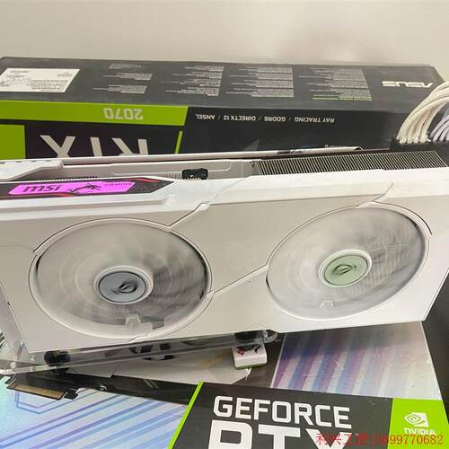 （议价）白色显卡 微星 RX5700xt 8G 魔龙 对标RTX20