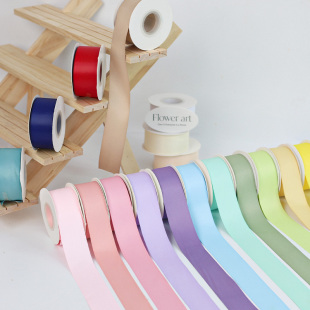 4cm消光棉丝带缎带烘培鲜花束礼盒礼品装饰diy材料蝴蝶结绑带扎带