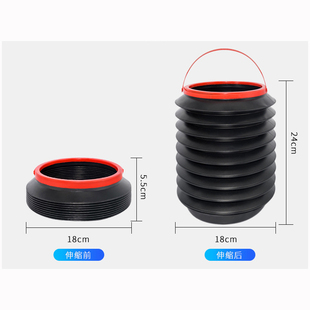 折叠垃圾桶车载车内汽车专用户外可伸缩收纳前排后排厨房带盖创意