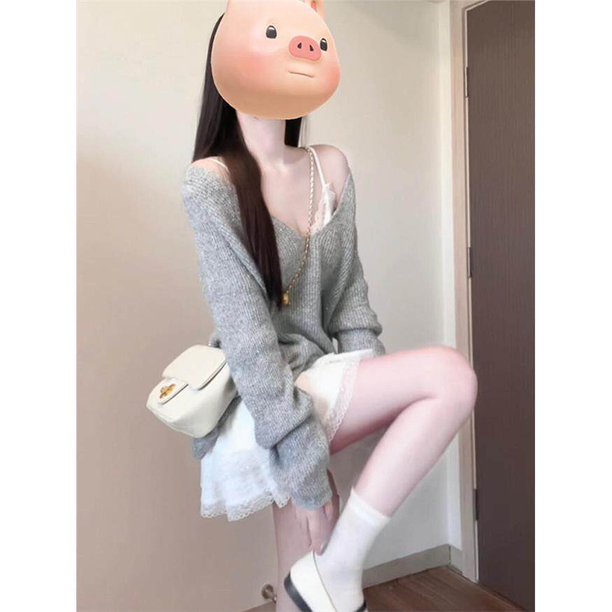 小个子早春韩系穿搭一整套时尚气质高级感连衣裙子套装女2026新款