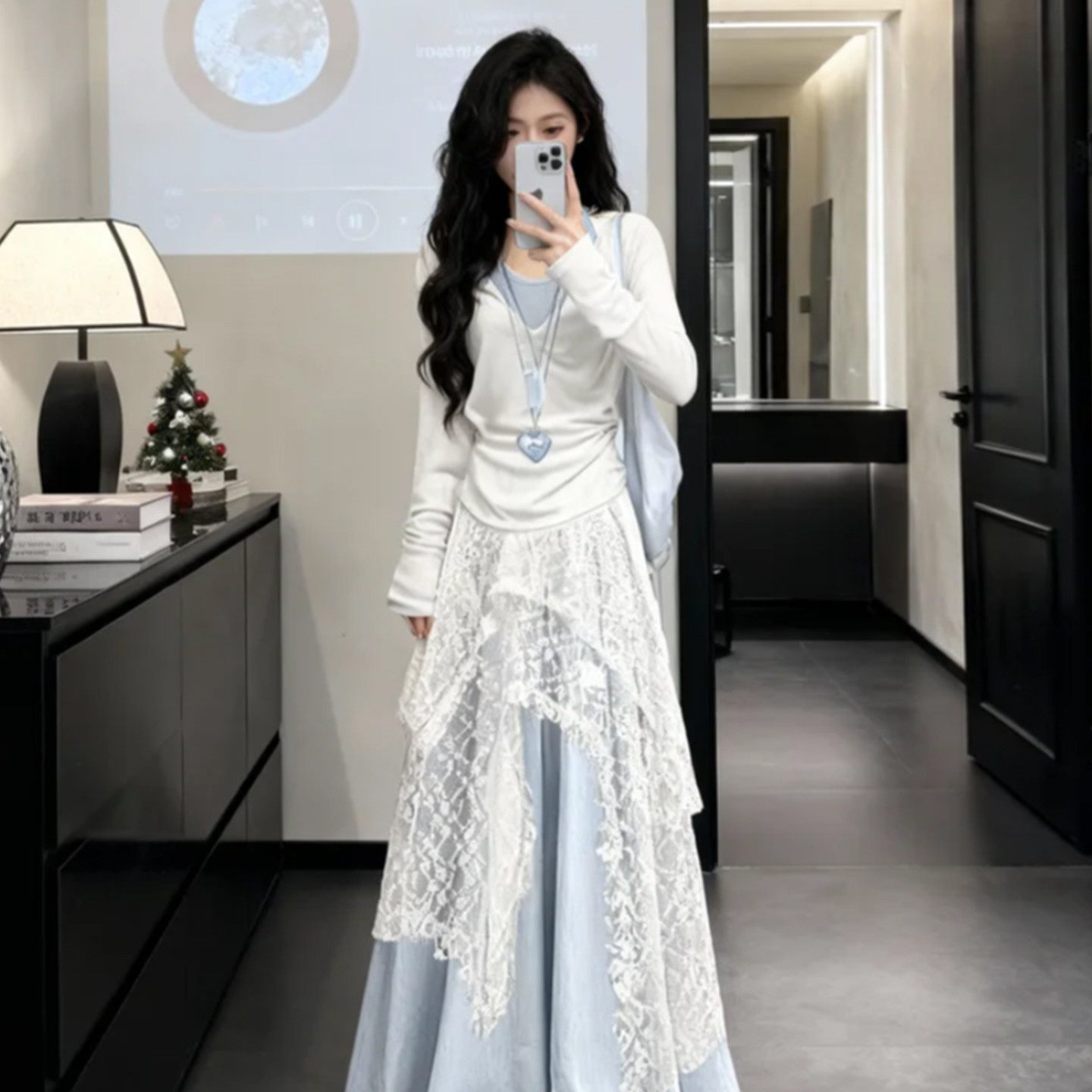 韩系巨好看小个子早春季漂亮连衣裙子女2026新款初夏穿搭套装长裙