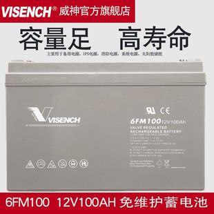 VISION威神蓄电池6FM100 12V5AH/7AH/9AH CP1250 H UPS电源电池