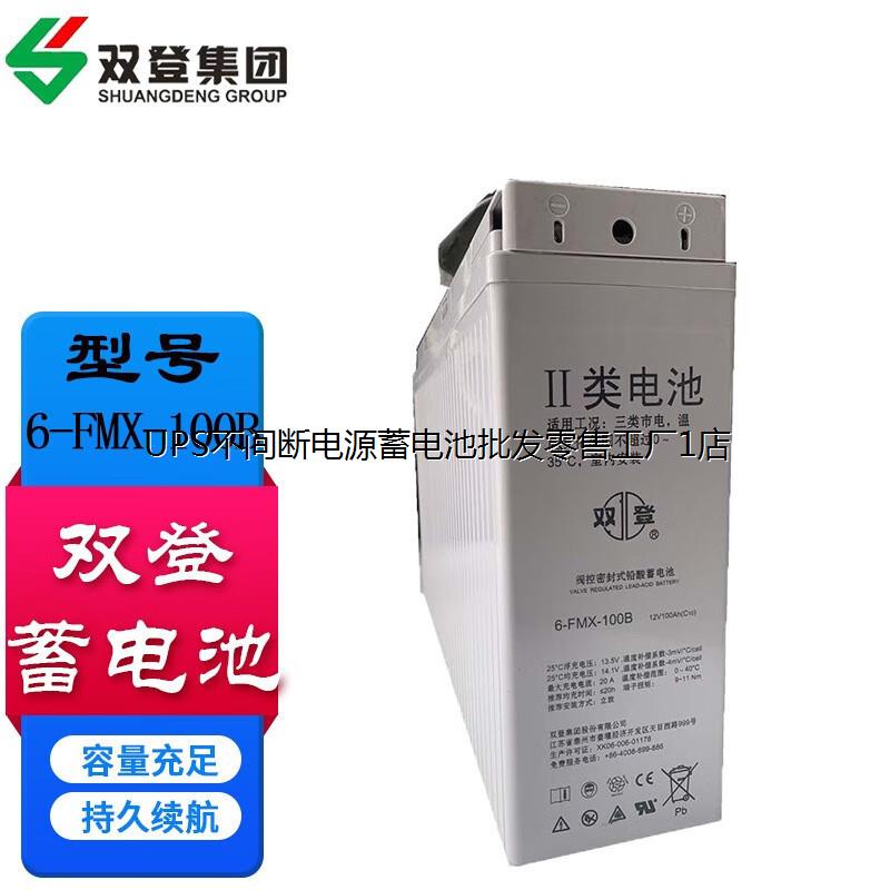 双登狭长型蓄电池6-FMX-100B/6-FMX-150B/6-FMX-200 通信基站机柜