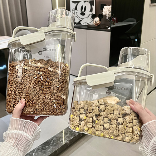 猫粮储存桶狗粮密封桶