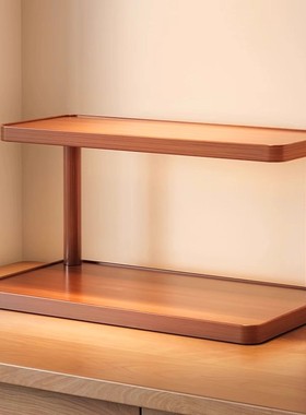 桌面置物架杯子收纳架子餐桌台面工位水杯咖啡杯茶具桌上小型杯架