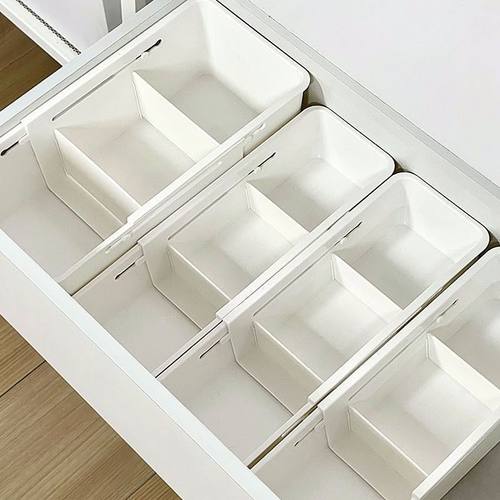 抽屉内分格收纳盒内置分隔伸缩