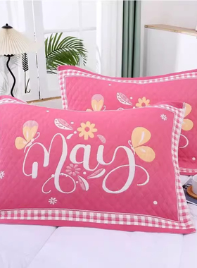 加大加厚纯棉枕巾纱布枕头巾四季学生成人情侣盖巾吸汗高档