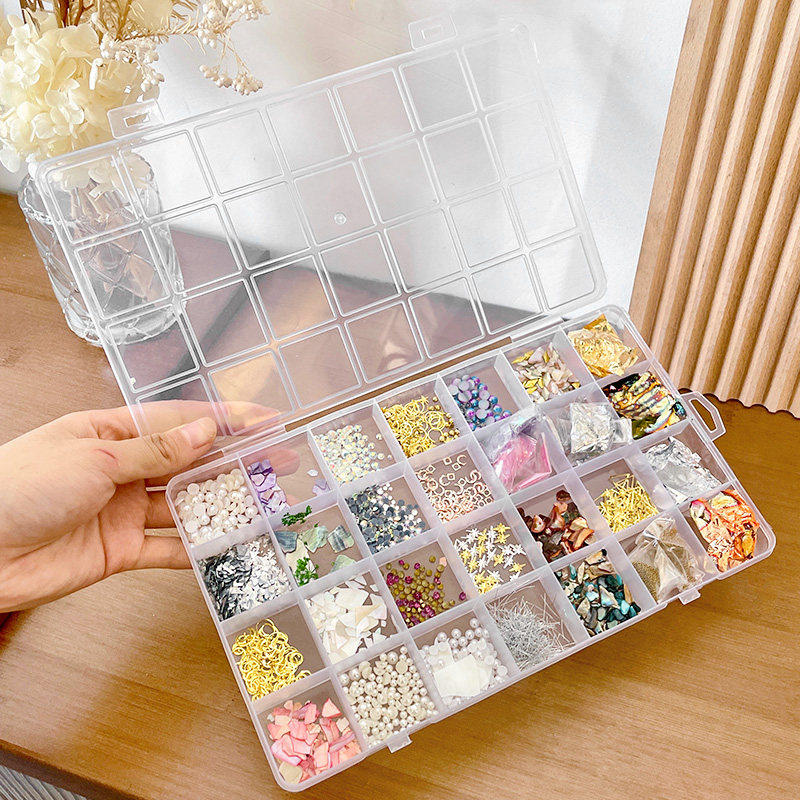 美甲工具盒钻石饰品盒多功能