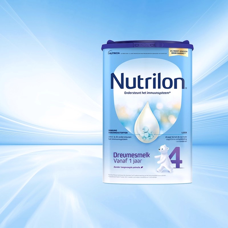 【旗舰】Nutrilon荷兰牛栏4段进口配方牛栏幼儿奶粉12-24个月800g