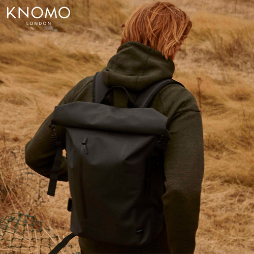 KNOMO男士通勤防水双肩包