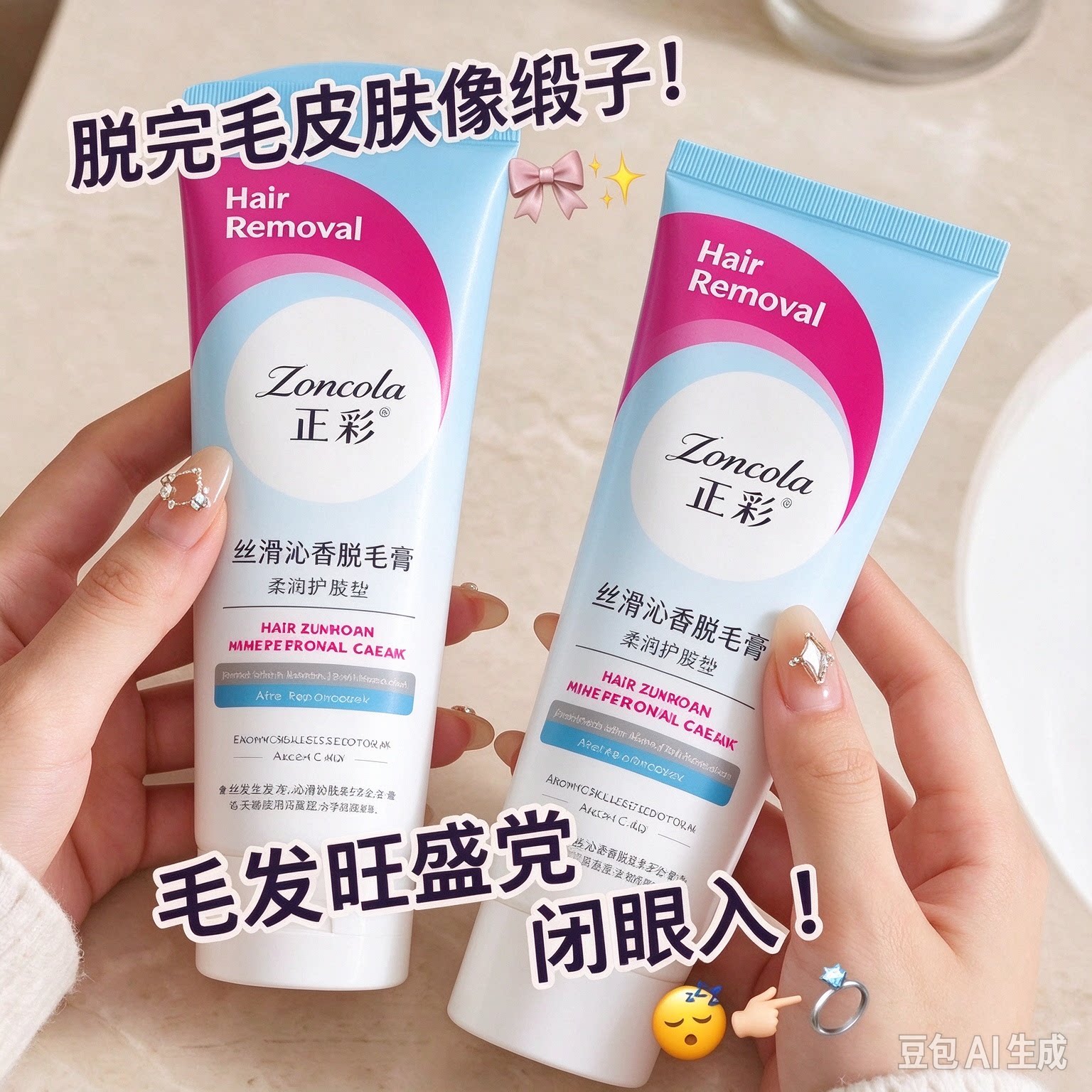 正彩温和不刺激全身脱毛膏