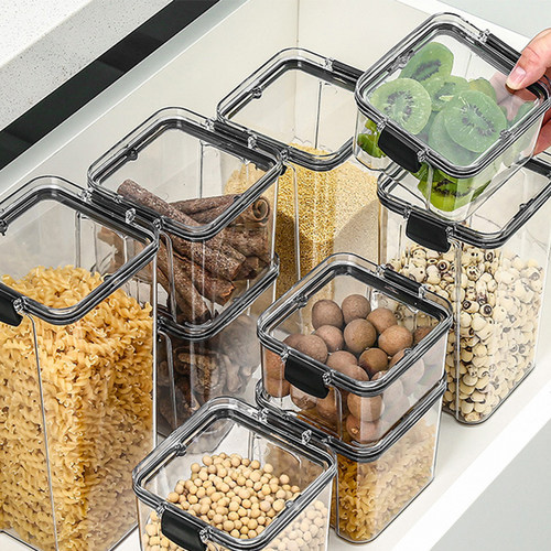 密封罐透明厨房储物罐干货