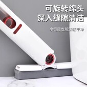 迷你小拖把海绵吸水家用桌面手持免手洗卫生间懒人擦桌神器多功能