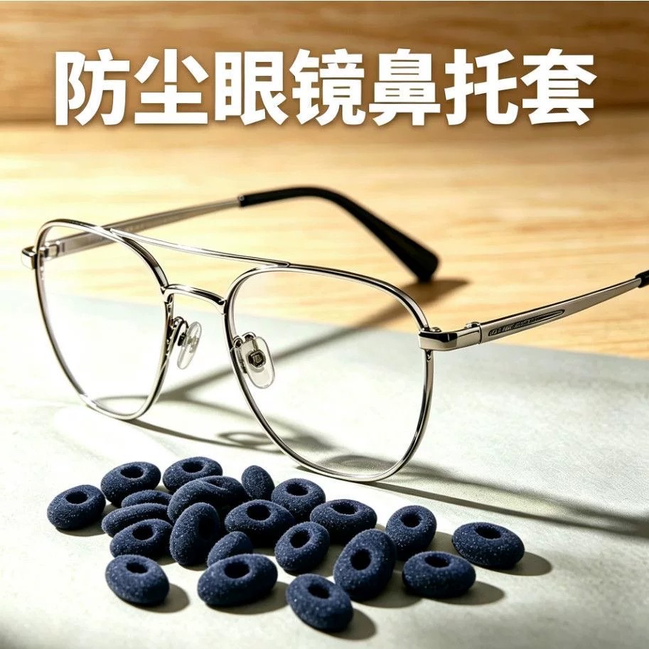 眼镜鼻托海绵套防滑鼻垫儿童防压痕套入式垫高鼻子垫防压鼻梁神器